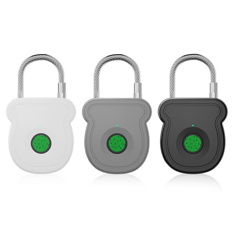 Outdoor Smart Fingerprint Padlock – Electronic Travel & Bicycle Lock