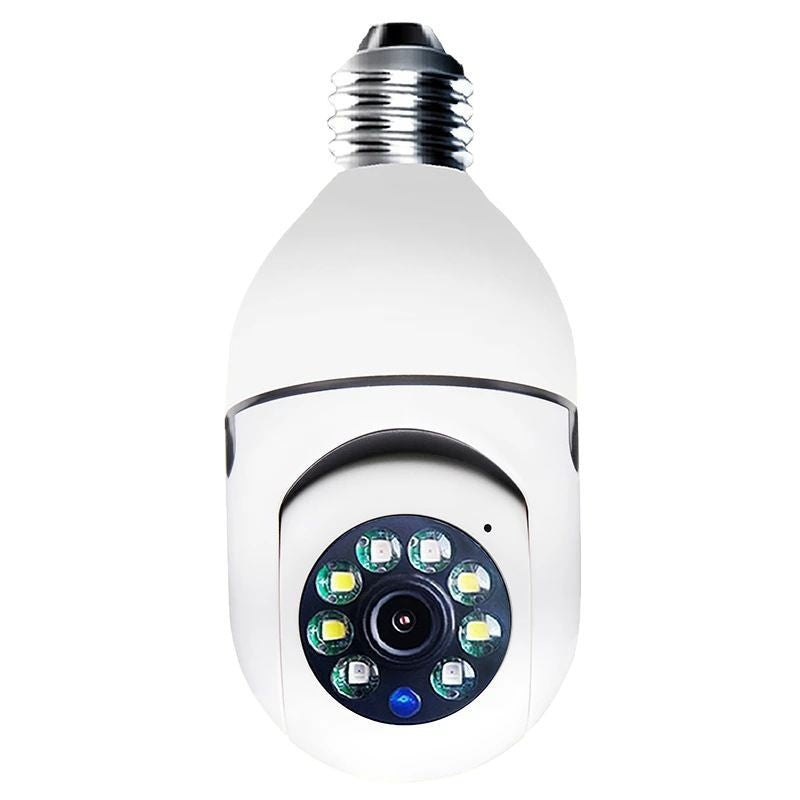 360° Panoramic Light Bulb WiFi Indoor Smart Camera