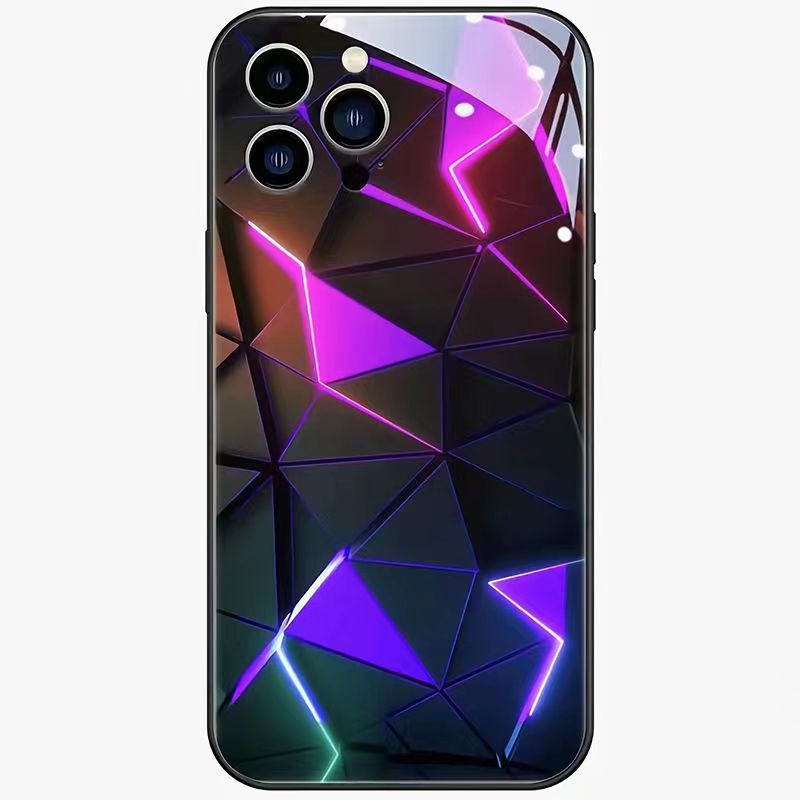 Quilted Machinery Glow Case – iPhone Power & Style