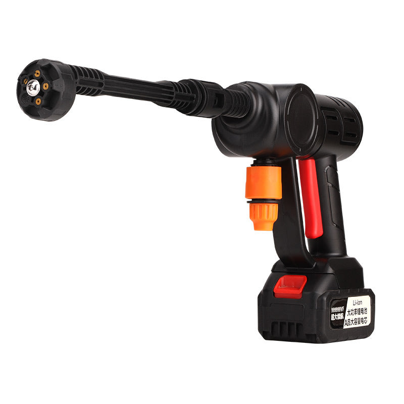 Wireless High-Pressure Car Wash Water Gun with Lithium Battery