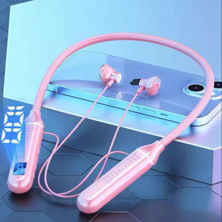 BNR Bluetooth Neck Hanging Headset – Noise Reduction & Long Standby Sports Headset