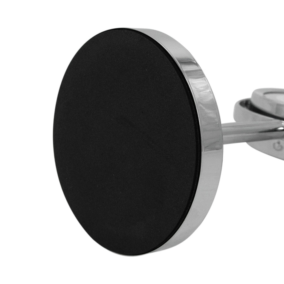 Silver European-Style Double-Sided HD Makeup Mirror 3X