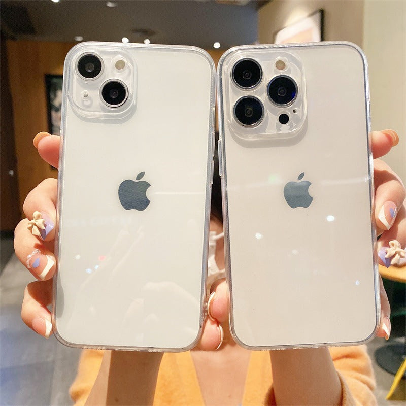 Clear Silicone Case for iPhone 11–14 & XR Series