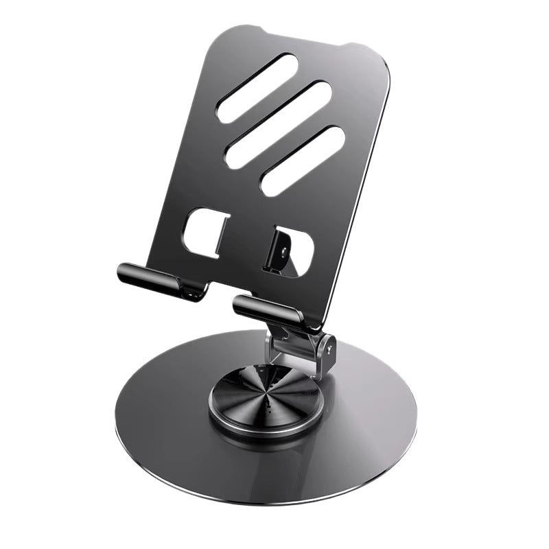 2025 Rotatable Metal Mobile & Tablet Holder – Desktop Lazy Foldable Stand