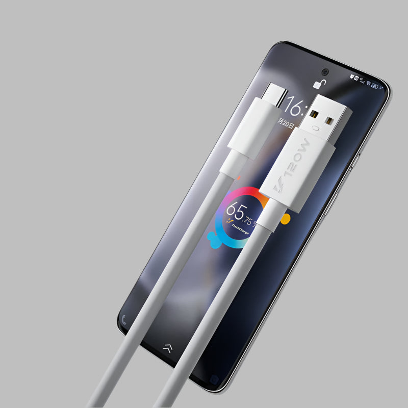 120W Type-C Fast Charging Cable for Vivo S16 & iQOO 11