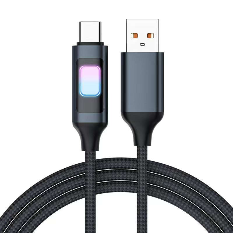 100W Colorful Dual Type-C Fast Charging Data Cable