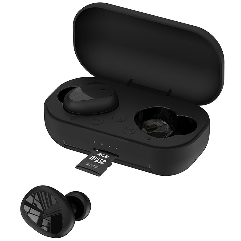 Bluetooth MP3 Earbuds with Card Slot – Universal Use