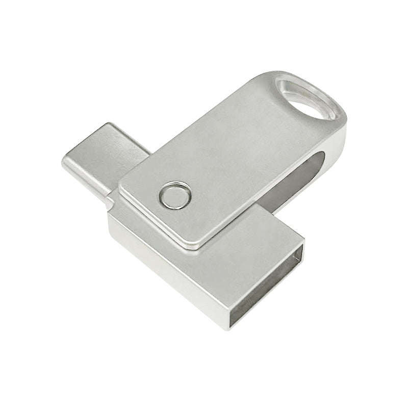 Type-c Dual Storage USB2.0 Rotating USB Flash Drive 64GBDisk