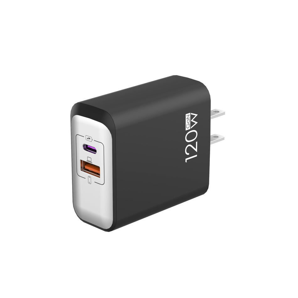 33W GaN Fast Charger Multi-Port A+C Universal Plug