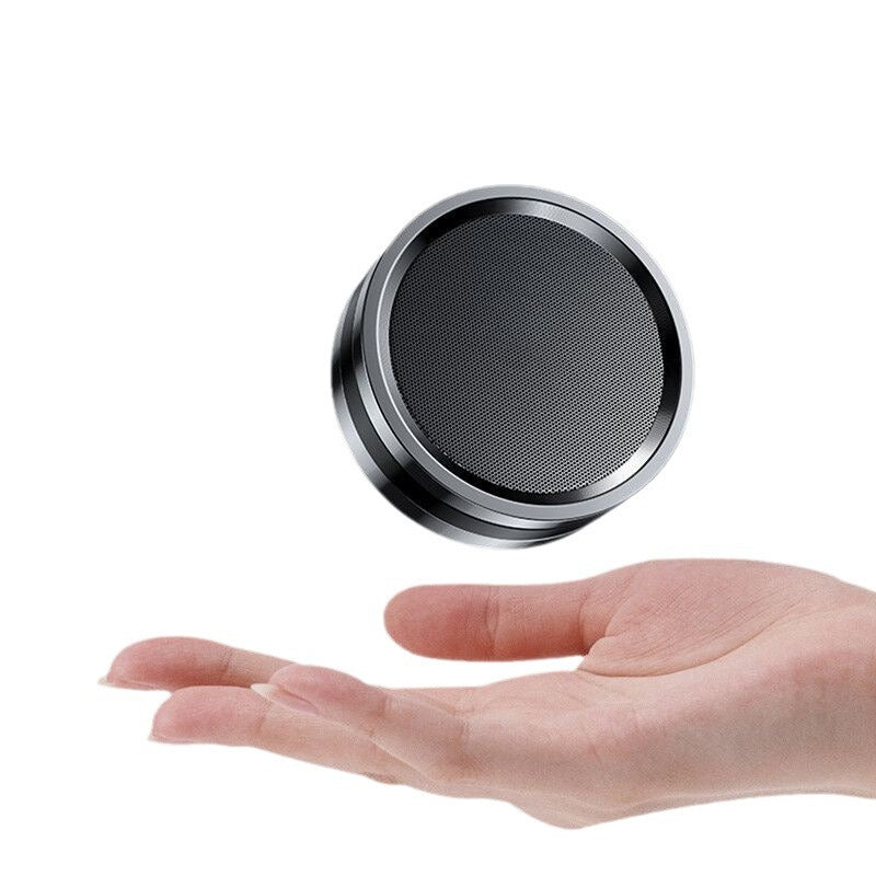 Mini Metal Bluetooth Speaker – Steel Cannon Bass