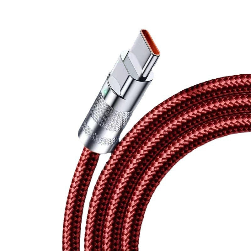 120W Braided Fast Charger Cable For Huawei & More