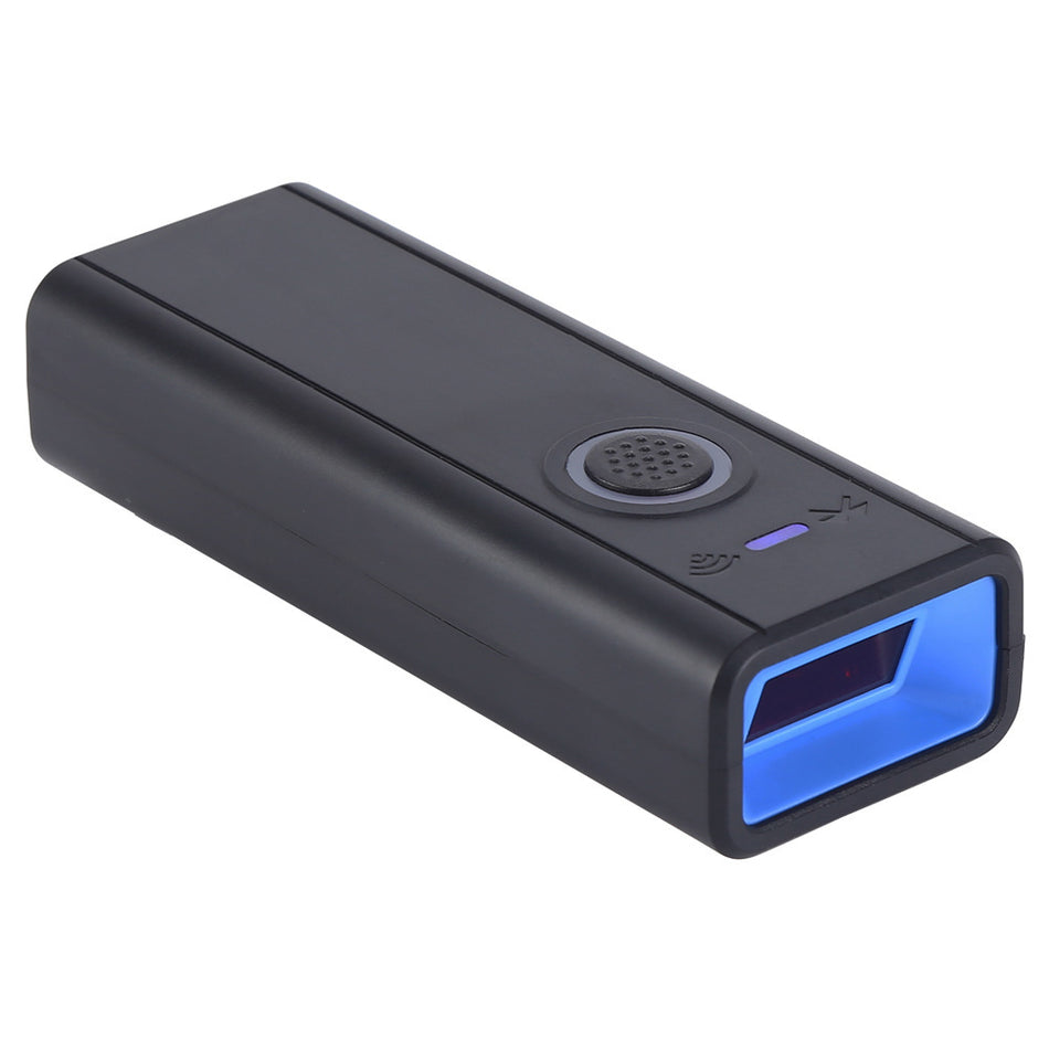 Mini 1D/2D Bluetooth Wireless Barcode Scanner Gun