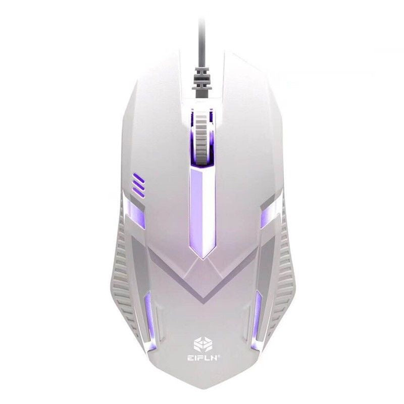 Seven-Color Wired Gaming Mouse – RGB USB for PC & Laptop