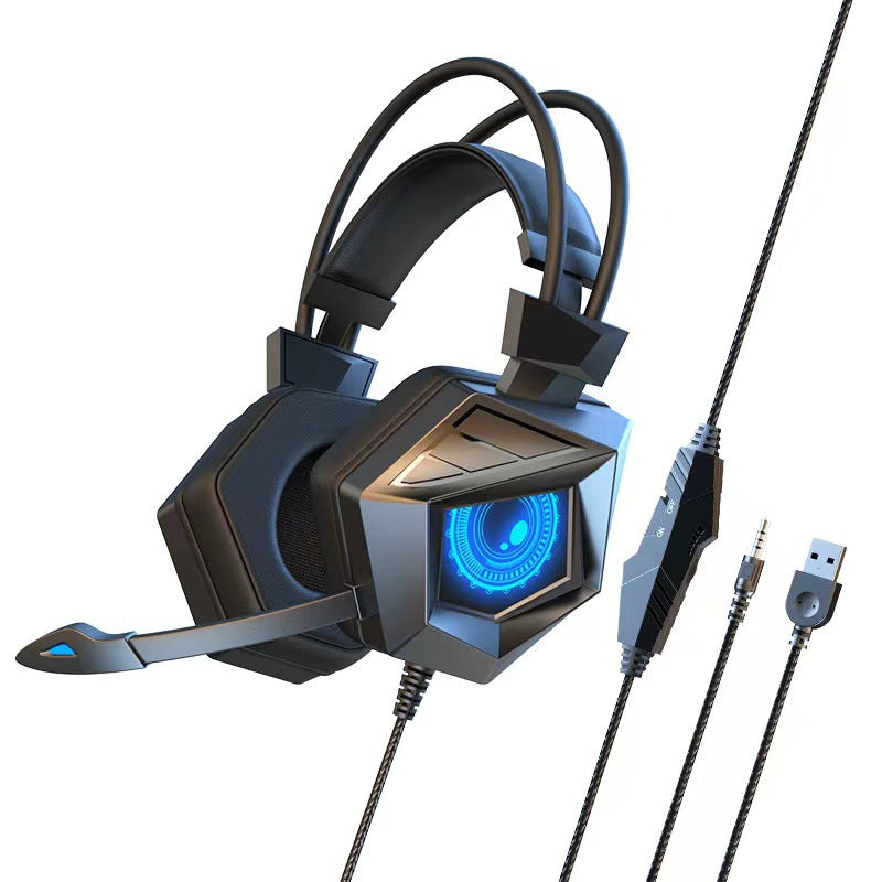 SY-G15 Gaming Headset with Mic & Luminous Subwoofer