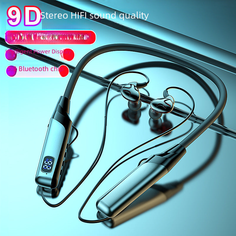 Bluetooth Neck Hanging Headset 5.3 – Super Long Standby & Noise Reduction