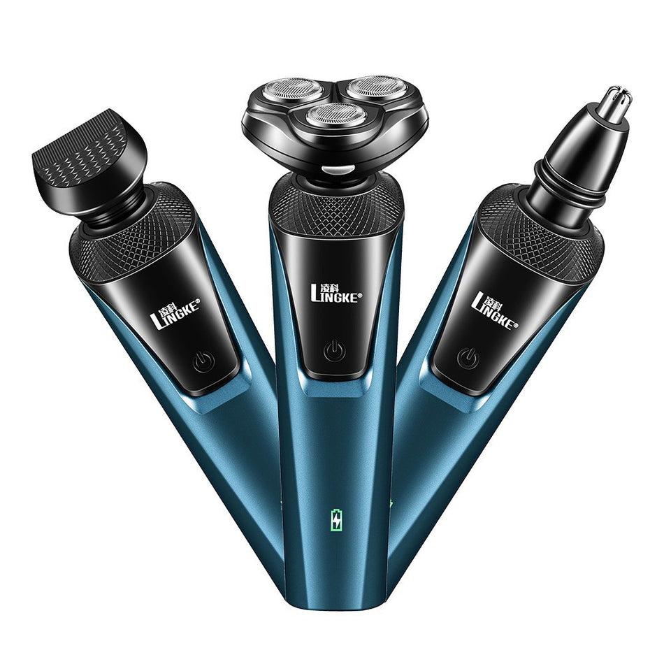 2023 Men’s Electric Shaver & Nose Hair Trimmer – Waterproof
