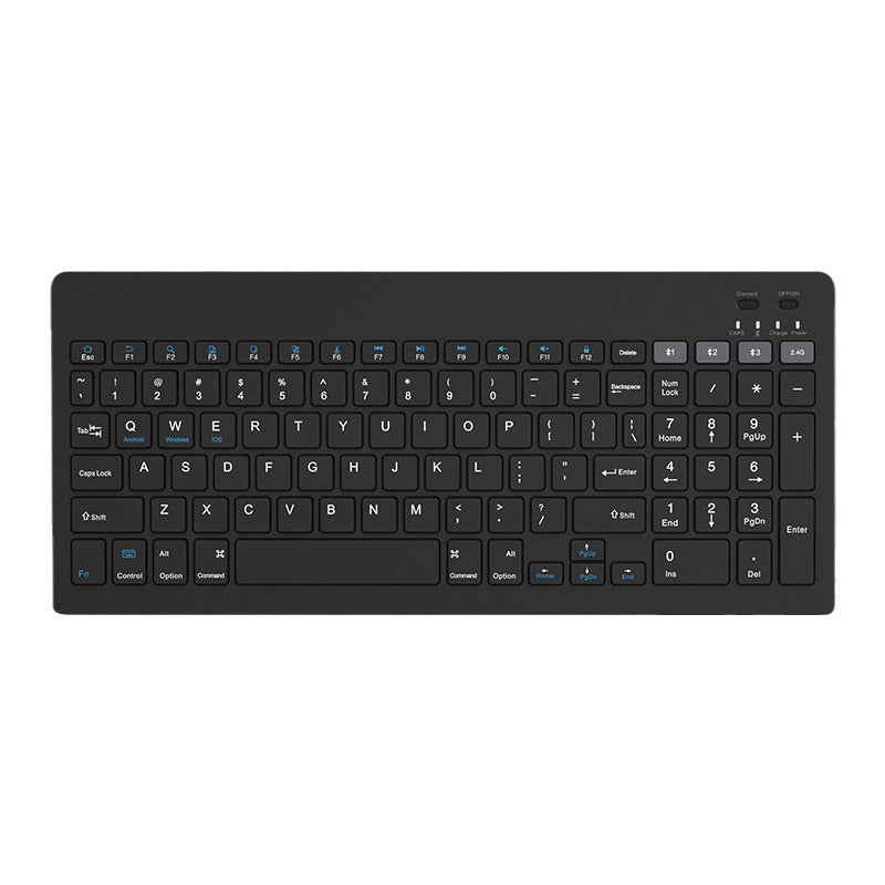 Multi-Channel Bluetooth Mini Keyboard – Ultra-Thin & Quiet