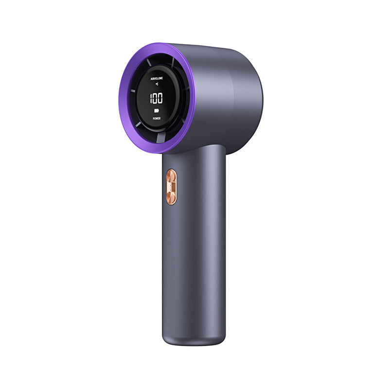 2025 T11 High-Speed Handheld Fan – Mini USB Fan with Digital Display