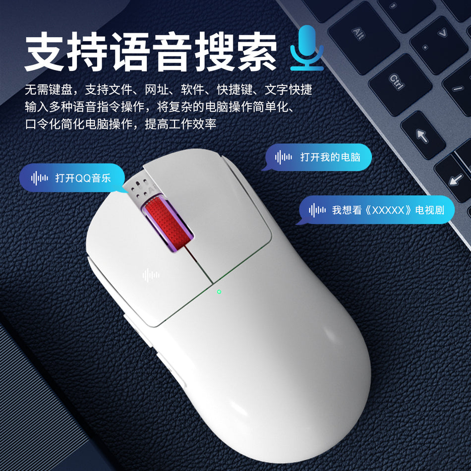 Smart AI Wireless Mouse | Talking, Typing & Translation Feature