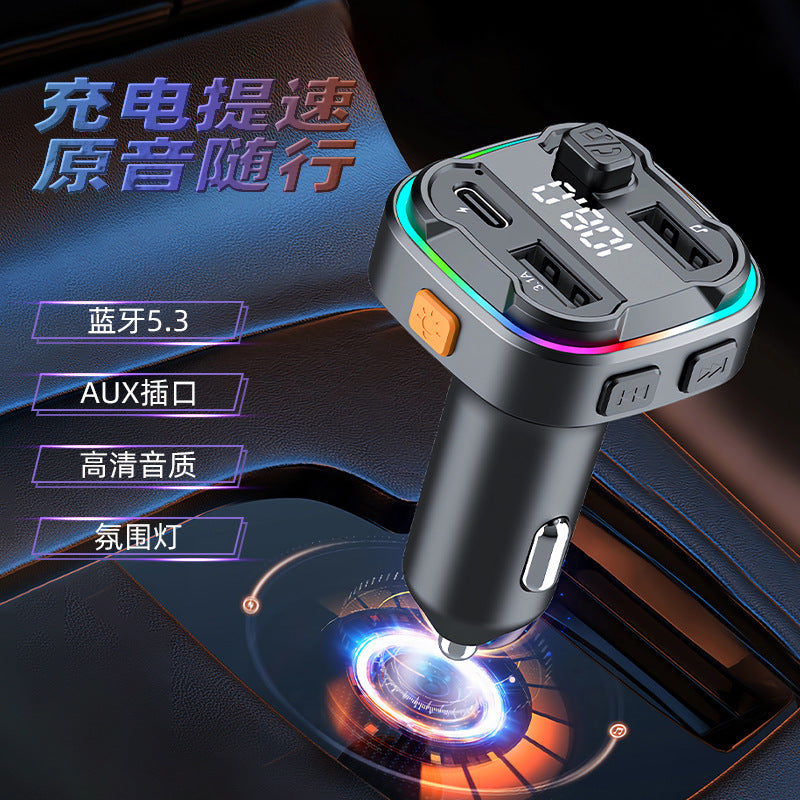 Bluetooth MP3 FM Transmitter – Multi-Function Car Charger