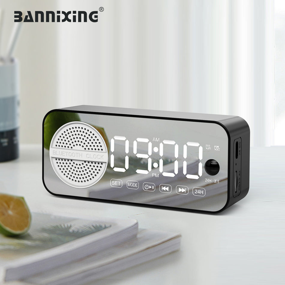 AI Voice Bluetooth Alarm Clock – Smart & Portable