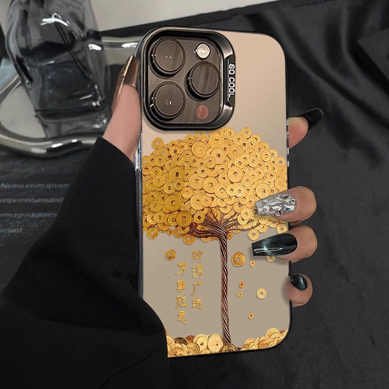 Money Tree Frosted iPhone Protective Case