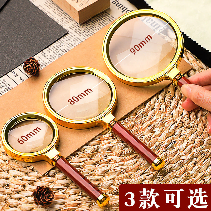 HD Handheld Reading Magnifying Glass for Elderly & Kids