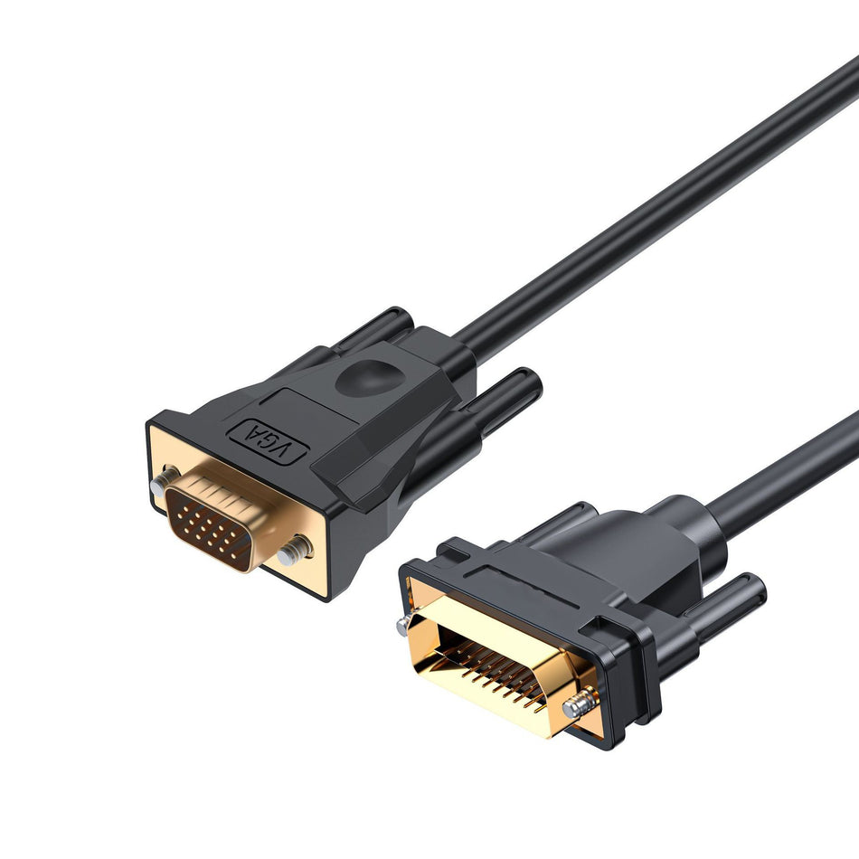 DVI to VGA Adapter for Computer and Monitor Connectivity