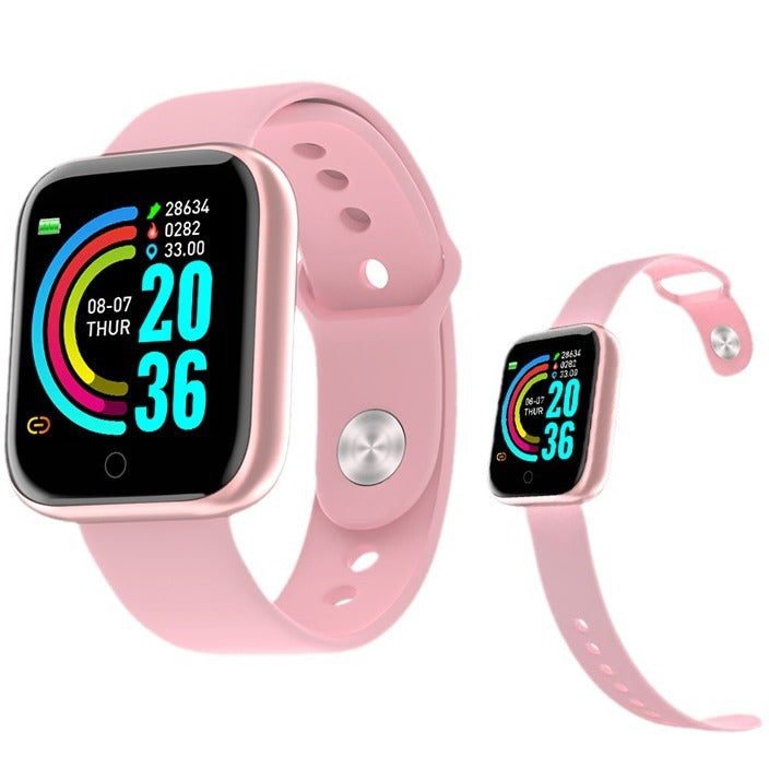 Y68 D20 Smart Bracelet Heart Rate Sleep Monitor
