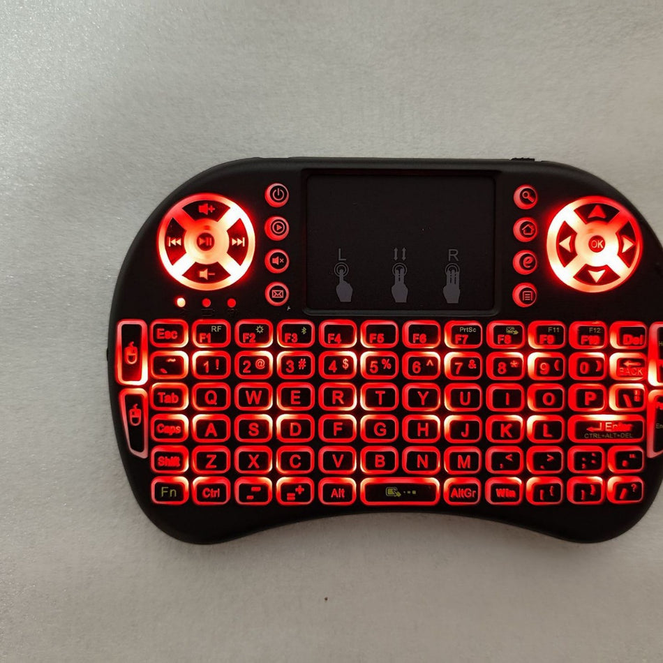 I8 Mini Wireless Keyboard & Air Flying Mouse with Backlight