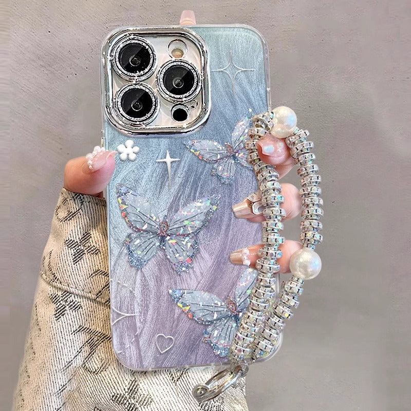 Feather-Yarn Butterfly Case (OPPO Reno 14 Pro Series)