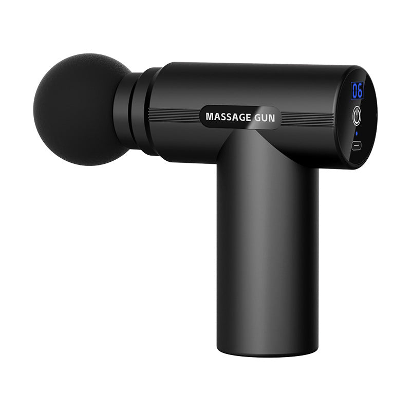 Mini Fascia Gun Electric Massager with Screen Display