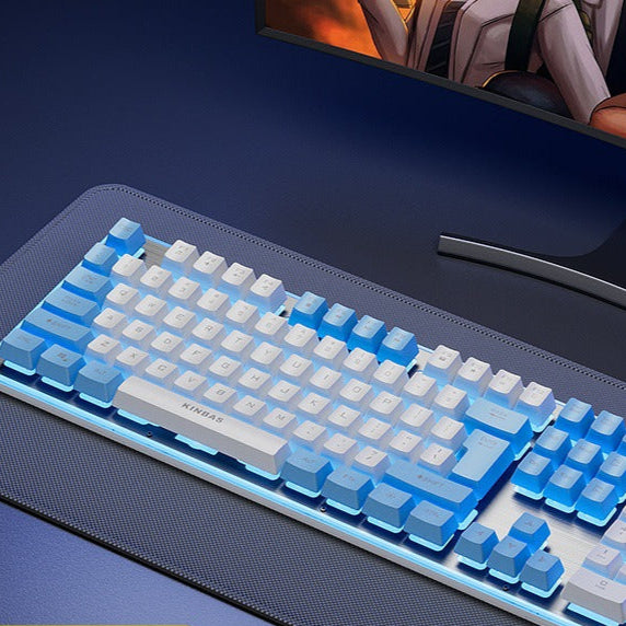 Keyboard Wrangler Mechanical Feel Wired & Wireless Set