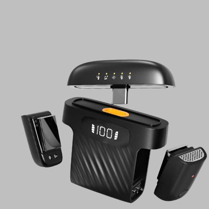 M8 Mini Wireless Lavalier Mic – One-to-Two Smart Noise Reduction Mic