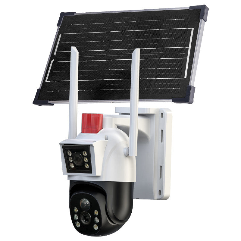 8-Square Solar 4G Dual-Screen HD Outdoor Security Camera