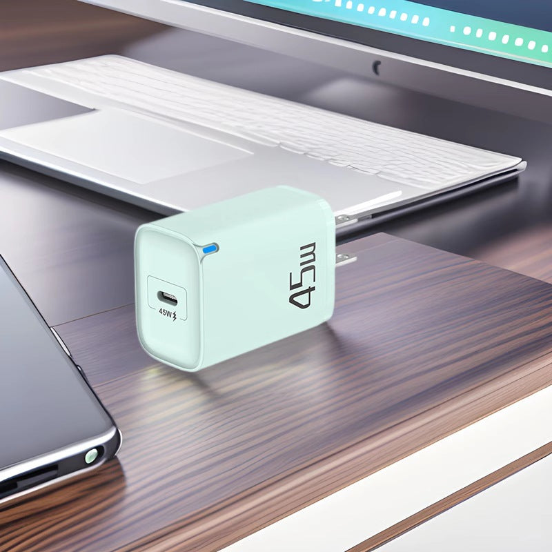 45W PD Fast Charger (Single USB-C, EU/US/UK Plug)