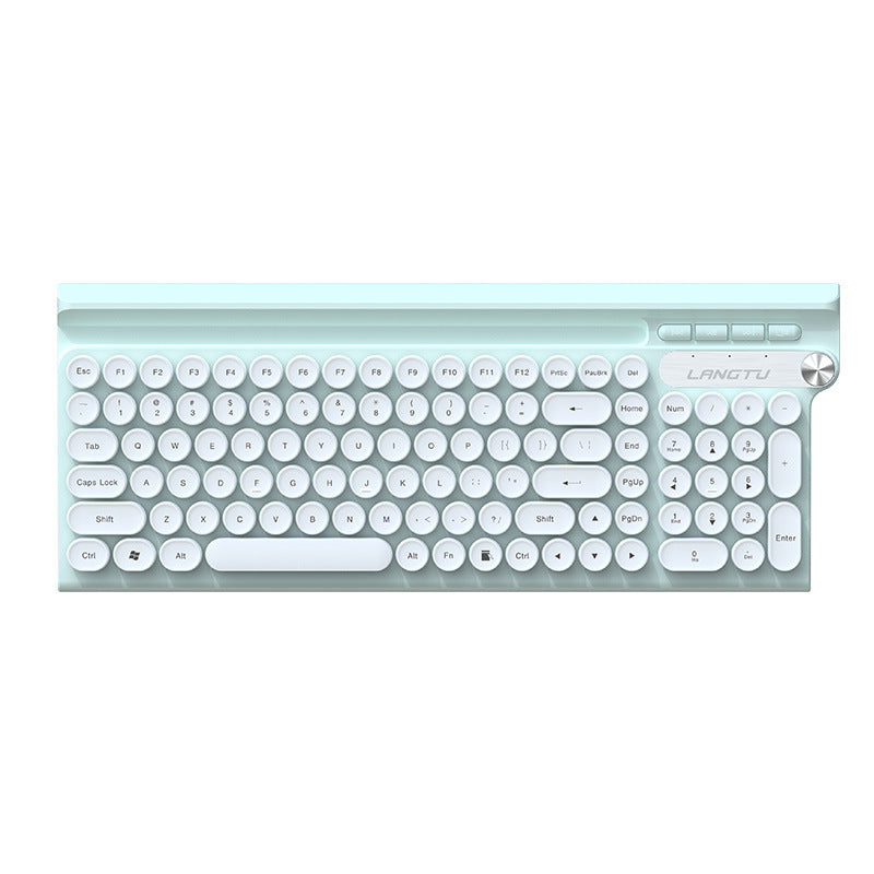L3/L4 Wired Silent Keyboard & Mouse Set: Waterproof Punk Style