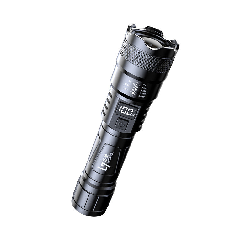 Strong LED Rechargeable Flashlight – Outdoor & Home Portable
