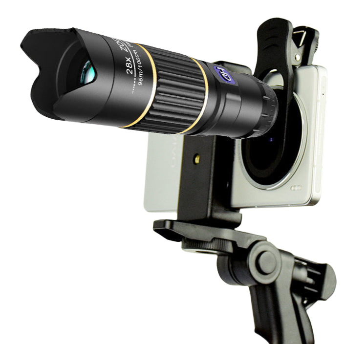 28X Telephoto Mobile Phone Lens HD Outdoor Camera