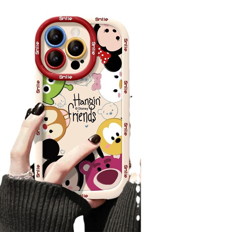 Mickey Bear Soft Case for iPhone Series