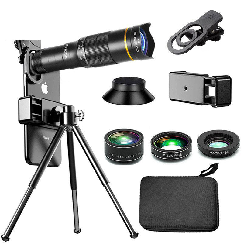 32X Telephoto Mobile Phone Lens HD 4K Outdoor