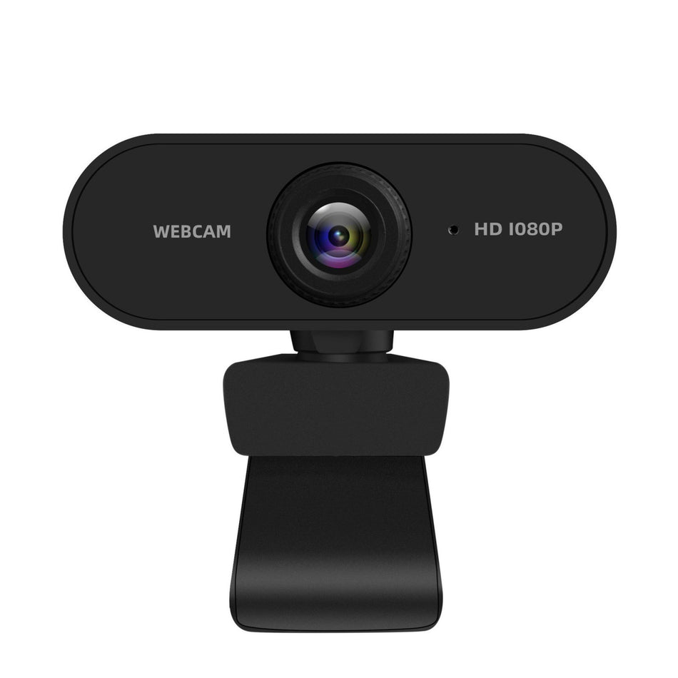 Full HD 1080P USB Webcam with Mic – 2K Plug & Play