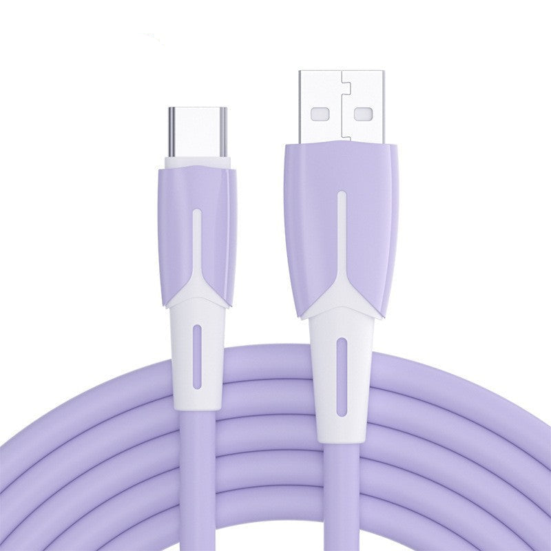 40W Y-Shaped Fast Charging Cable Liquid Rubber Huawei Type-C