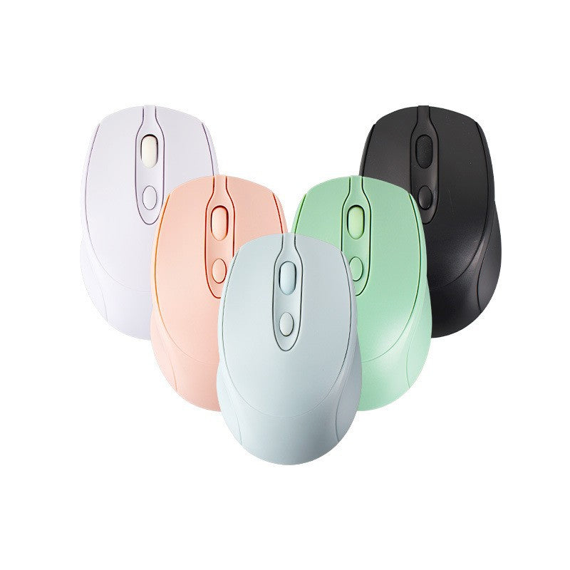 Morandi Color Wireless Bluetooth Mouse Silent Dual Mode