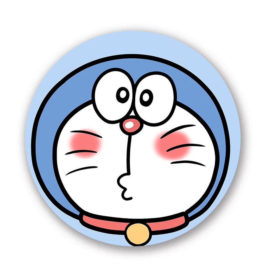 Doraemon Cute Round Mouse Pad for Office & Study