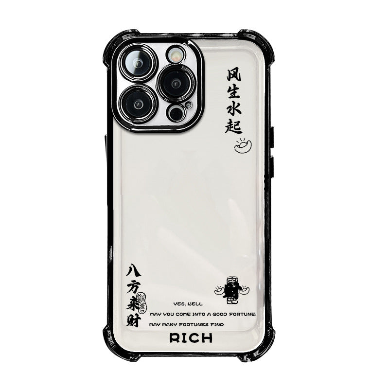Wind & Water Stand Case for iPhone 8–16 Pro