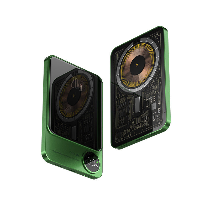Q9 Magnetic Transparent Wireless Power Bank