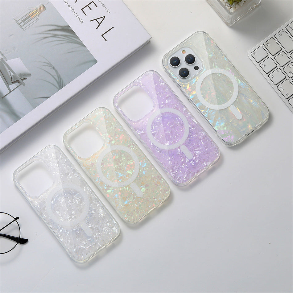 iPhone 15/16 Pro Magnetic Case with Unique Pattern