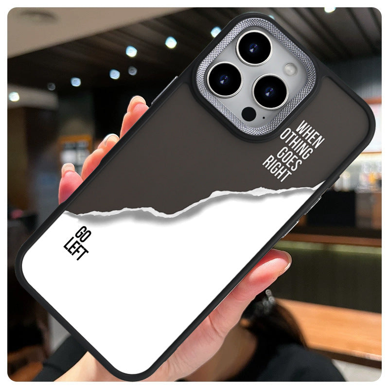 Accessible Luxury Shockproof TPU Case for iPhone 16
