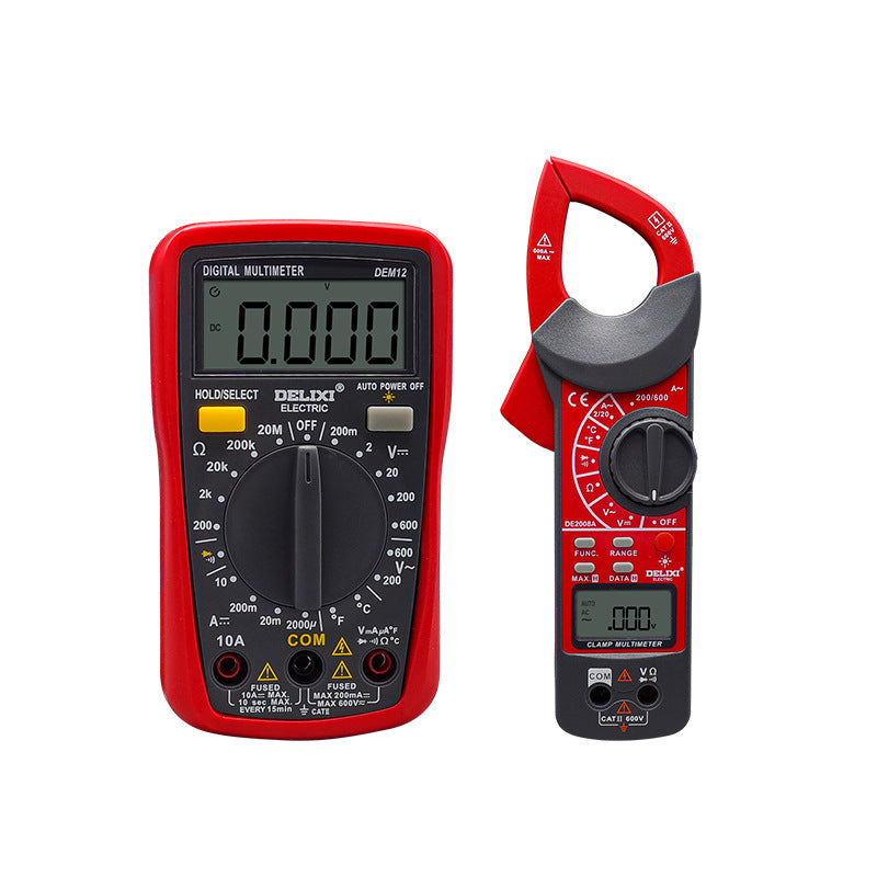 Delexi Smart Clamp Digital Multimeter Auto High Precision